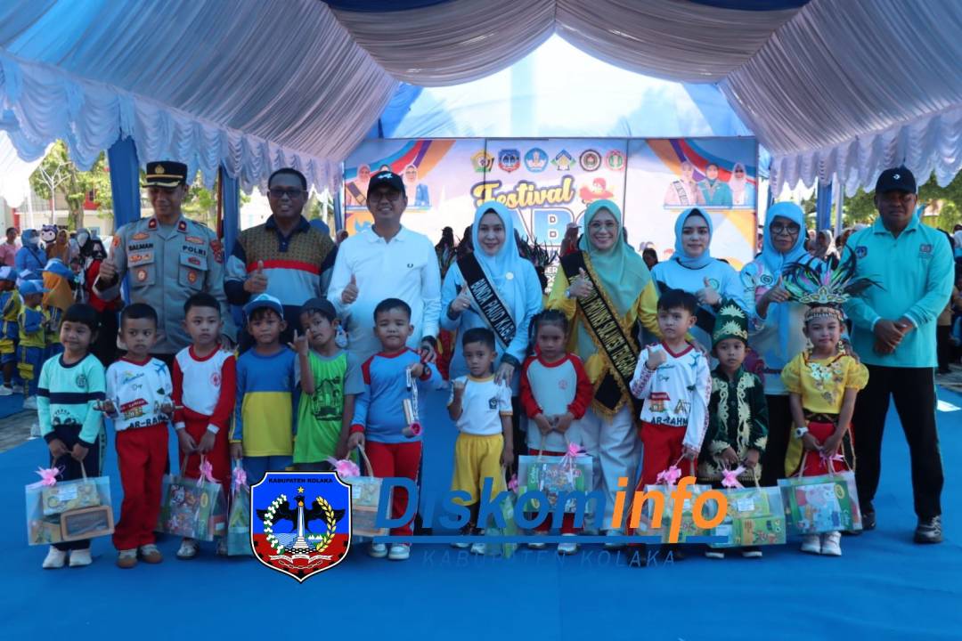 Ibu Gubernur Sultra Hadiri Festival Anak Bergerak Ceria