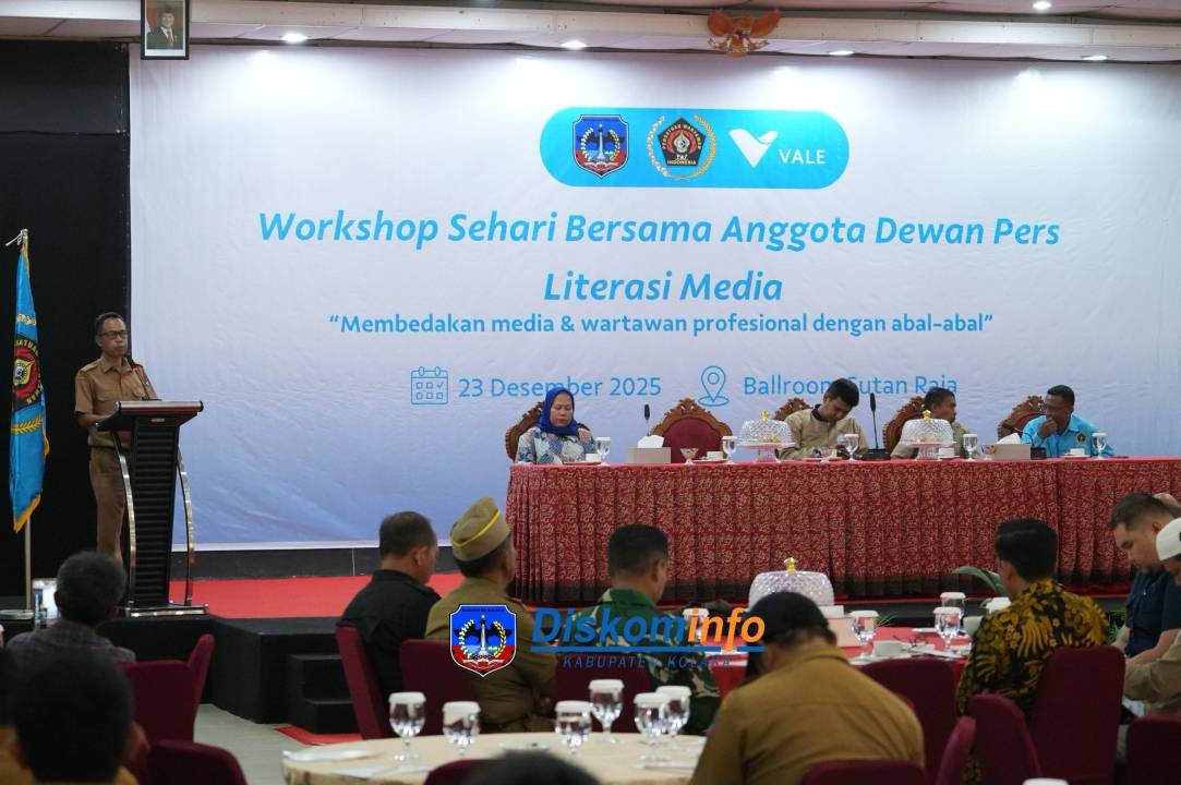 Workshop Sehari Bersama Anggota Dewan Pers: Perkuat Literasi Media Aparat Desa