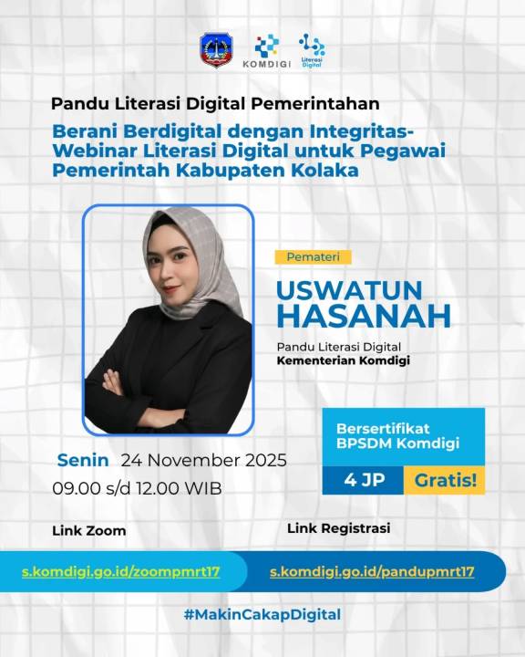 Pandu Literasi Digital Pemerintah✨️