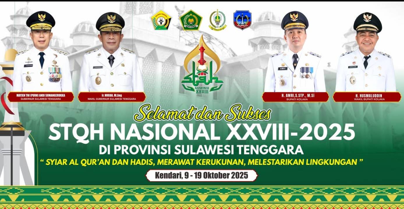 Selamat dan Sukses Pelaksanaan STQH NASIONAL XXVIII-2025
