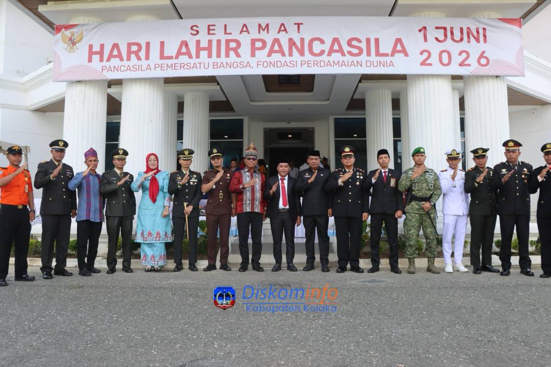 WAKIL BUPATI KOLAKA PIMPIN UPACARA PERINGATAN HARI LAHIR PANCASILA 2026