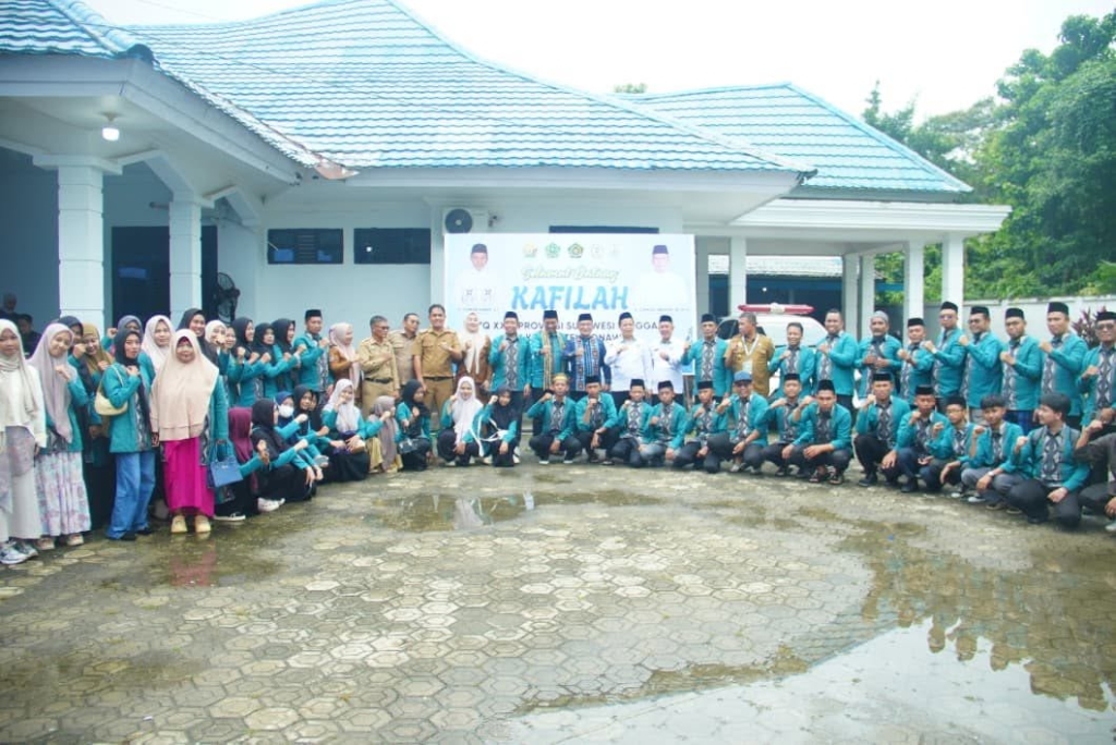 Kafilah MTQ Kabupaten Kolaka Disambut Wakil Bupati Konawe