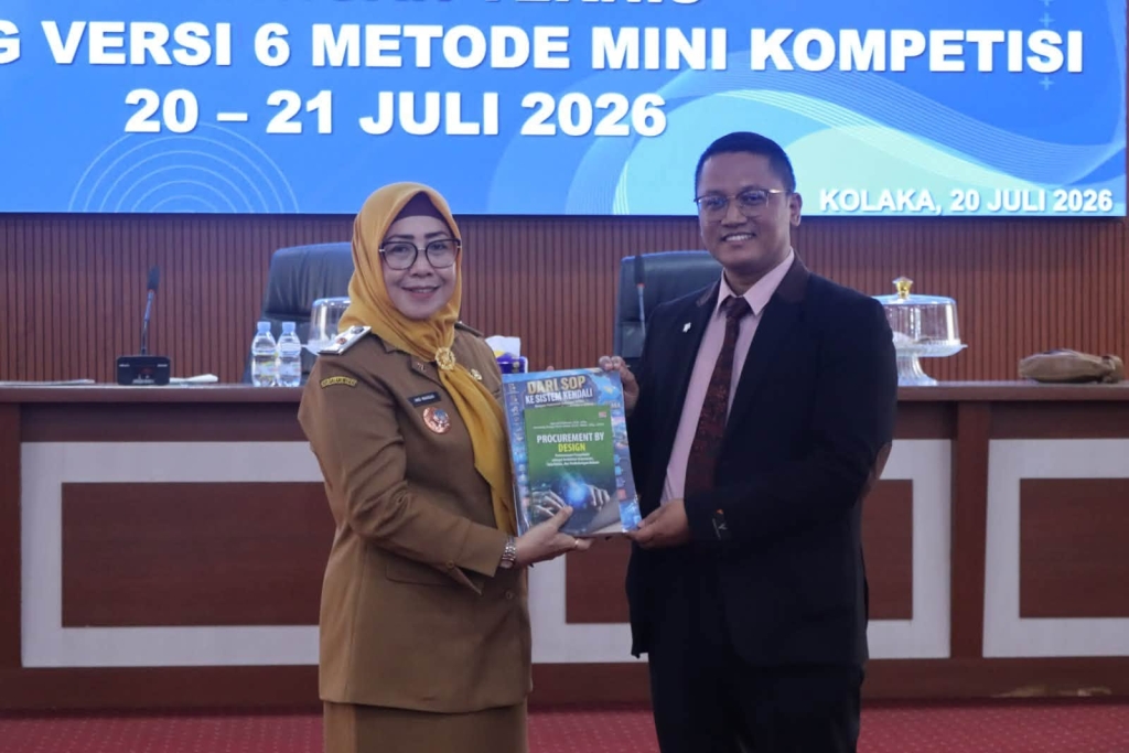 Asisten III Wakili Bupati Kolaka Buka Bimtek E-Katalog V6 Mini Kompetisi