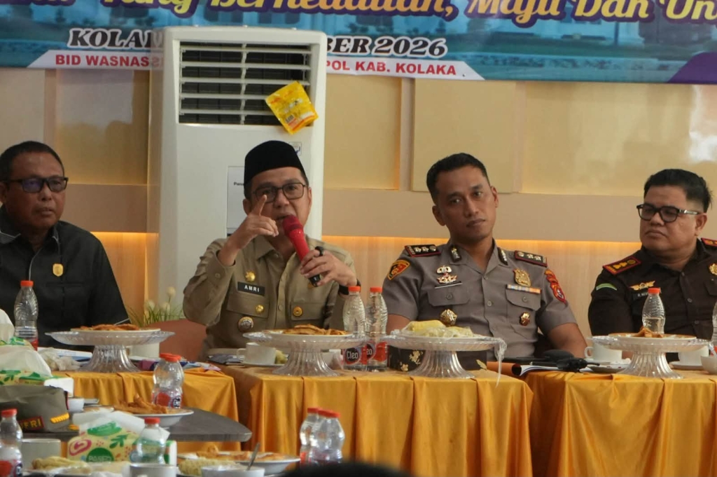 Bupati Kolaka Bahas Isu Strategis: BBM Subsidi, Hingga HIV/AIDS