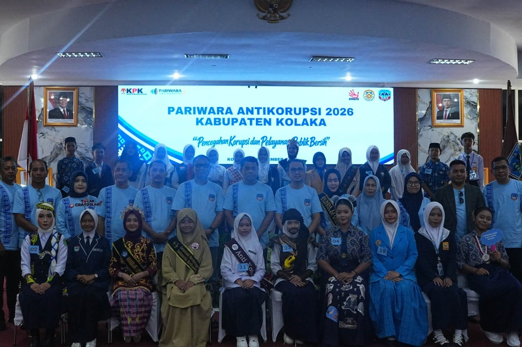 “Berani Jujur, Hebat!” Bupati Kolaka Buka Lomba Bertutur Antikorupsi