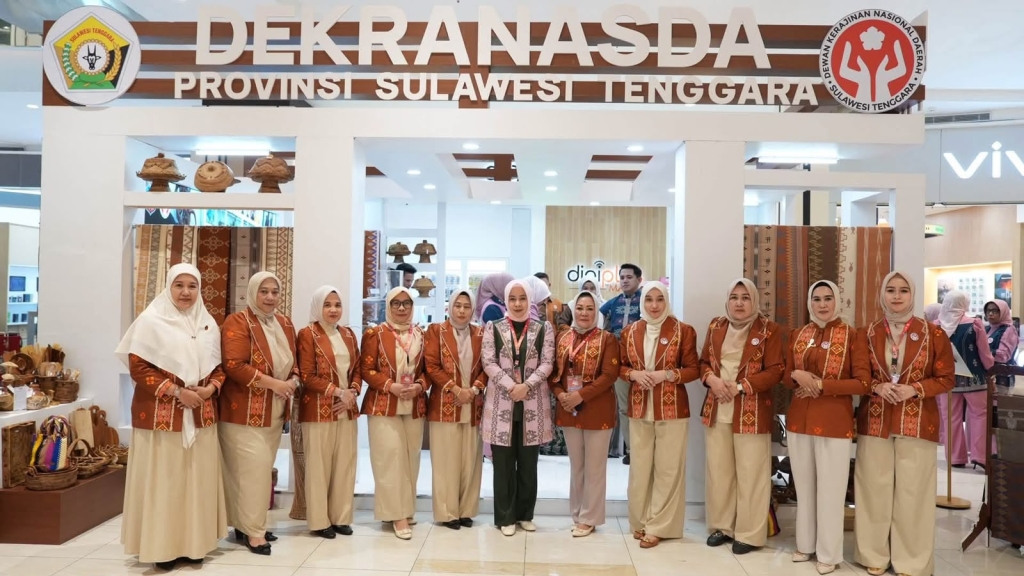 HUT ke-46 Dekranas Jadi Momentum Dekranasda Kolaka Promosikan Wastra dan Kerajinan Unggulan ke Pasar Nasional.