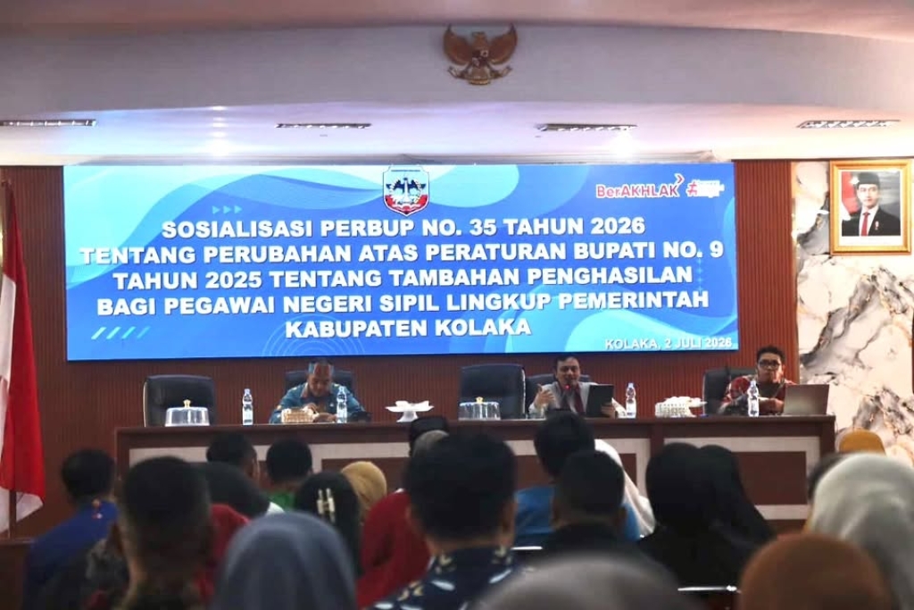 Perubahan Perbup TPP ASN Disosialisasikan, Asisten III Tekankan Peningkatan Kinerja Pegawai