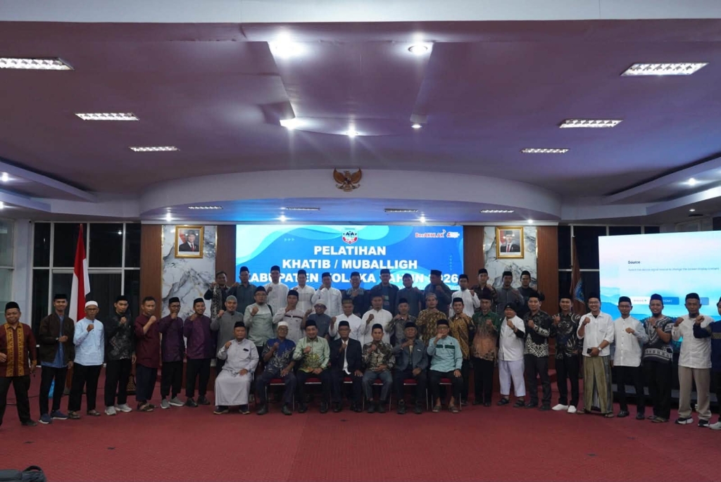 Tingkatkan Kualitas Syiar Islam, Pemkab Kolaka Gelar Pelatihan Khatib dan Muballigh Tahun 2026
